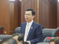 Đại biểu Lê Văn Dũng - Phó Trưởng ban Đô thị HĐND TP Đà Nẵng chất vấn Giám đốc Sở KH&ĐT TP về tình trạng dự án đội vốn