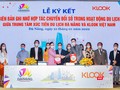 Quang cảnh buổi ký kết hơp tác giữa Trung tâm xúc tiến du lịch Đà Nẵng và Công ty TNHH du lịch Klook Việt Nam diễn ra chiều ngày 21/1