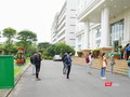 Sinh viên ĐH Đông Á ngày đầu trở lại trường học trực tiếp