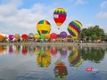 Một góc Hội An trong lễ hội khinh khí cầu