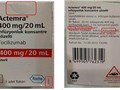 Bao bì sản phẩm thuốc Actemra 400 mg/20 mL nghi ngờ giả xuất hiện trên thị trường (Ảnh Cục Quản lý dược)