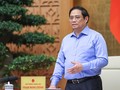 Thủ tướng Chính phủ Phạm Minh Chính phát biểu trong phiên họp Chính phủ thường kỳ tháng 8/2022 (ảnh VGP/Nhật Bắc)