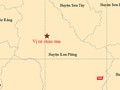 Vị trí tâm chấn của trận động đất xảy ra vào hồi14h33’50” (giờ Hà Nội) ngày 11/9 tại khu vực huyện Kon Plông, tỉnh Kon Tum (ảnh igp-vast.vn)