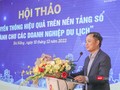 Ông Nguyễn Xuân Bình - Phó Giám đốc Sở Du lịch TP Đà Nẵng phát biểu tại hội thảo