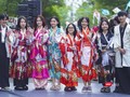 Trình diễn trang phục Kimono truyền thống của Nhật Bản tại lễ hội giao lưu văn hoá Việt-Nhật 