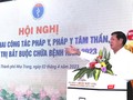Thứ trưởng Thưởng trực Bộ Y tế Đỗ Xuân Tuyên phát biểu tại hội nghị