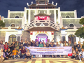 Đoàn famtrip lữ hành Indonesia tại công viên châu Á (Đà Nẵng)