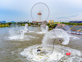 Đà Nẵng sẽ có show trình diễn nghệ thuật thể thao Jetski & Flyboards tại Da Nang Downtown. (ảnh Minh Trí)