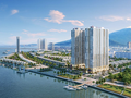 Phối cảnh dự án Tổ hợp căn hộ Peninsula Đà Nẵng (đường Lê Văn Duyệt, quận Sơn Trà), do Công ty CP Tập đoàn Đông Đô làm chủ đầu tư(ảnh chungcu.net)