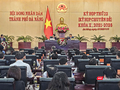 Quang cảnh Kỳ họp thứ 22 (kỳ họp chuyên đề) HĐND TP Đà Nẵng khóa X diễn ra sáng 20/2.