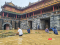 Di tích Cố đô Huế ngập sâu trong nước.