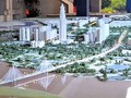 Mô hình quy hoạch đô thị tuyến Nhật Tân - Nội Bài. 