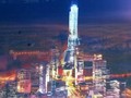 Phối cảnh dự án tháp Empire City nằm trong khu đô thị mới Thủ Thiêm.