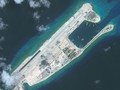 Đá Chữ Thập đã được Trung Quốc biến thành đảo nhân tạo diện tích lớn với đường băng dài 3.000m