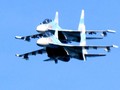 Biên đội Su-30MK2 của Việt Nam bay tuần tra tại quần đảo Trường Sa