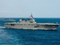 Tàu sân bay trực thăng Ise của Nhật Bản diễn tập trên biển