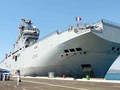 Tàu đổ bộ tấn công Mistral của hải quân Pháp thăm cảng Cam Ranh của Việt Nam