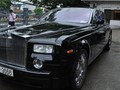 Siêu xe Rolls Royce Phantom do ông Đào Hồng Tuyển ủng hộ. Ảnh Báo Quảng Ninh.