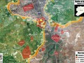 Bản đồ chiến sự Aleppo tính đến ngày 08.08.2016