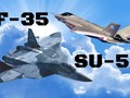 Cuộc cạnh tranh F-35 và Su - 57 trên truyền thông Thổ Nhĩ Kỳ. Ảnh minh họa Fort Russisn