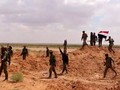 Binh sĩ quân đội Syria trên chiến trường phía tây sông Euphrates. Abgr minh họa Sou Front