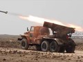 Pháo phản lực quân đội Syria xả đạn ở tỉnh Sweida. Ảnh minh họa Masdar News