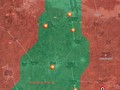 Các khu vực do lực lượng Tiger quân đội Syria pháo kích cắt đường tiếp vận ở Daraa. Ảnh South Front