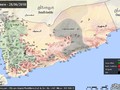Bản đồ phân bổ lực lượng quân sự ở Yemen. Ảnh South Front