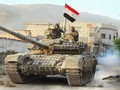 Xe tăng quân đội Syria. Ảnh minh họa Masdar News