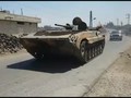 Xe thiết giáp quân đội Syria tiến công trên chiến trường Daraa. Ảnh South Front