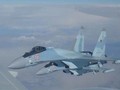 Máy bay tiêm kích siêu cơ động Su-35 đến Syria. Ảnh minh họa Rusian Gazeta