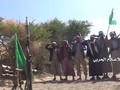 Các chiến binh Houthi ăn mừng chiến thắng ở Yemen. Ảnh tài khoảng  Yemen Observer