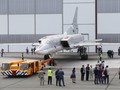 Máy bay ném bom chiến lược Tu-22M3M rời xưởng sản xuất. Ảnh Russian Gazeta.