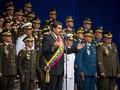 Tổng thống Venezuela Nicolas Maduro trong một cuộc mít-tinh. Ảnh: Lenta.