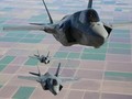 Máy bay tiêm kích tàng hình F-35. Ảnh minh họa The Aviationist