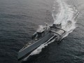 Chiến hạm không người lái "Sea Hunter - Thợ săn biển" do Hải quân Mỹ phát triển và thử nghiệm. Ảnh Defense News