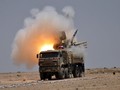 Tổ hợp pháo - tên lửa Pantsir-S1 của quân đội Syria khai hỏa. Ảnh minh họa Masdar News