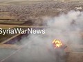 Giao chiến diễn ra dữ dội trên chiến trường vùng tây bắc Hama. Ảnh SyriaWarNews