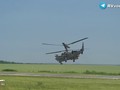 Trực thăng Ka-52 tấn công các phương tiện quân sự, vị trí chiến đấu của quân đội Ukraine ở Donetsk. Ảnh Video RusVesna.