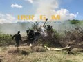 Dân quân Donbass pháo kích vào chiến tuyến quân đội Ukraine. Ảnh video RVvoenkor