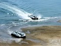 Hải quân Trung Quốc diễn tập đổ bộ với tàu đổ bộ đệm khí Type 726A LCAC. Ảnh Chinamil.