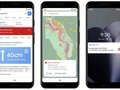 Cảnh báo lũ lụt mới của Google cung cấp thông tin ở một số khu vực về độ sâu của nước ngập. Ảnh: Google
