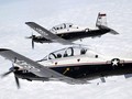 Máy bay huấn luyện T-6A Texan II không quân Mỹ. Ảnh Military.com.