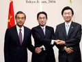 Hội nghị Bộ trưởng Ngoại giao ba nước Trung-Nhật-Hàn ngày 24/8/2016. Ảnh: Chinadaily
