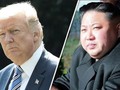 Tổng thống Mỹ Donald Trump và nhà lãnh đạo Triều Tiên Kim Jong-un. Ảnh: Daily Express