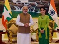 Thủ tướng Ấn Độ Narendra Modi thăm Myanmar. Ảnh: Eastday.