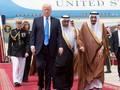 Tháng 5/2017, Tổng thống Mỹ Donald Trump đến thăm Saudi Arabia. Ảnh: Ifeng.