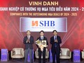 SHB được vinh danh “Doanh nghiệp có thương vụ M&A tiêu biểu năm 2024-2025”