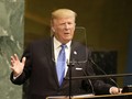Tổng thống Mỹ Donald Trump phát biểu tại Đại hội đồng Liên Hiệp Quốc tại trụ sở Liên Hiệp Quốc ở New York ngày 19/9/2017.