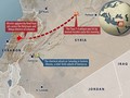 Sơ đồ vụ tấn công của chiến đấu cơ Israel vào căn cứ không quân Syria sáng 9/4